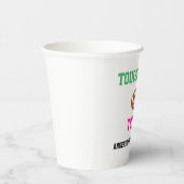 タッチダウンまたはTutusジェンダーの表示 紙コップ (右)