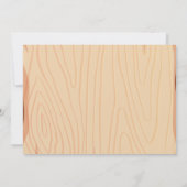 タッチダウンズアンドターキ感謝祭招待状 招待状 (裏面)