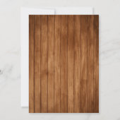 タッチダウンズアンドターキ感謝祭招待状 招待状 (裏面)