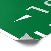 タッチダウンズ オア チュチューズ 性別発表 バックドロップ ポスター (角)