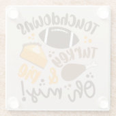 タッチダウントルコ&パイ | おお ガラスコースター (裏面)