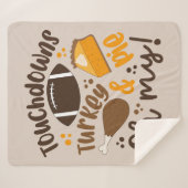 タッチダウントルコ&パイ | おお シェルパブランケット (正面(横))