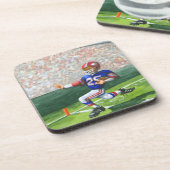 タッチダウン用のゴールラインの交差 コースター (左側)