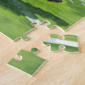 タッチダウン用のゴールラインの交差 ジグソーパズル (側面)