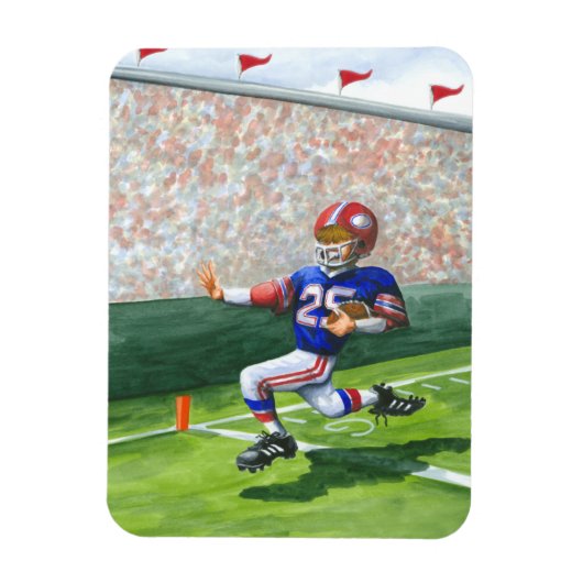 タッチダウン用のゴールラインの交差 マグネット (縦)