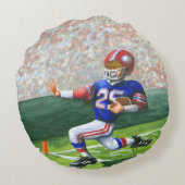 タッチダウン用のゴールラインの交差 ラウンドクッション (裏面)