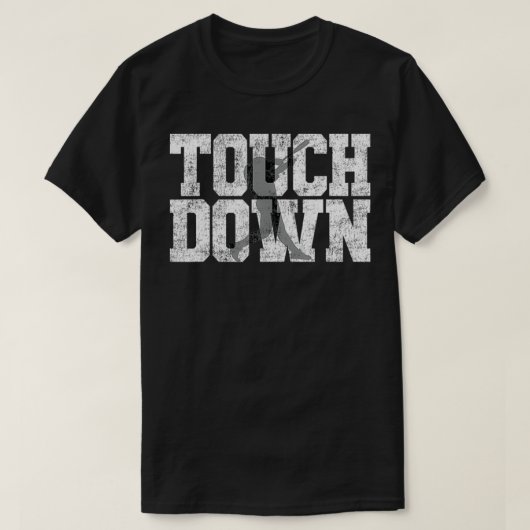 タッチダウン野球 Tシャツ (デザイン正面)
