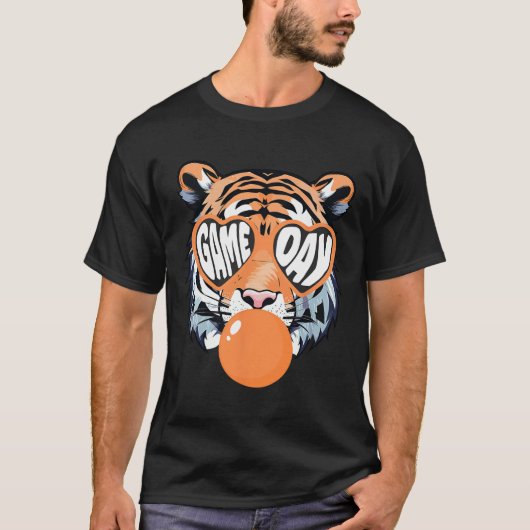 タッチダウン アメリカンフットボール 試合日 感謝祭 Tシャツ (正面)