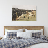 タッチダウン、エール対プリンストン、感謝祭の日、 キャンバスプリント (インサイチュ (寝室))