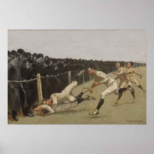 タッチダウン、エール対プリンストン、感謝祭の日、 ポスター (正面)