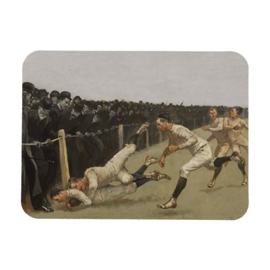 タッチダウン、エール対プリンストン、感謝祭の日、 マグネット (横)