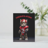 タッチダウン キッテン ポストカード (スタンド正面)