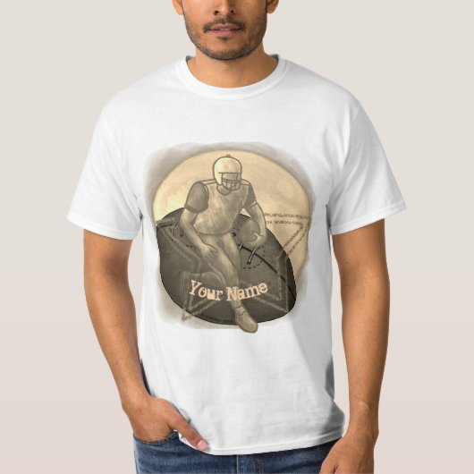 タッチダウン フットボール Tシャツ (正面)