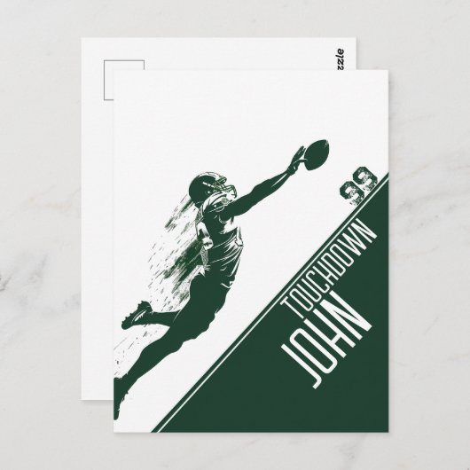 タッチダウン ポストカード (正面/裏面)