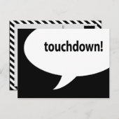 タッチダウン! ポストカード (正面/裏面)