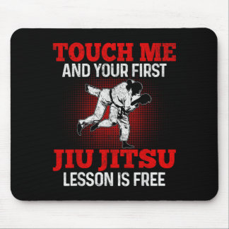 タッチ柔術の授業はおもしろい ブラジリアンBJJ マウスパッド
