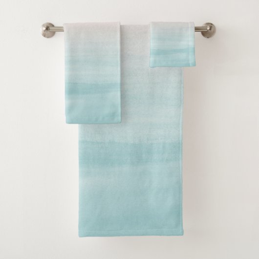 タッチ用水彩抽象芸術ビーチ夢1 バスタオルセット (インサイチュ)