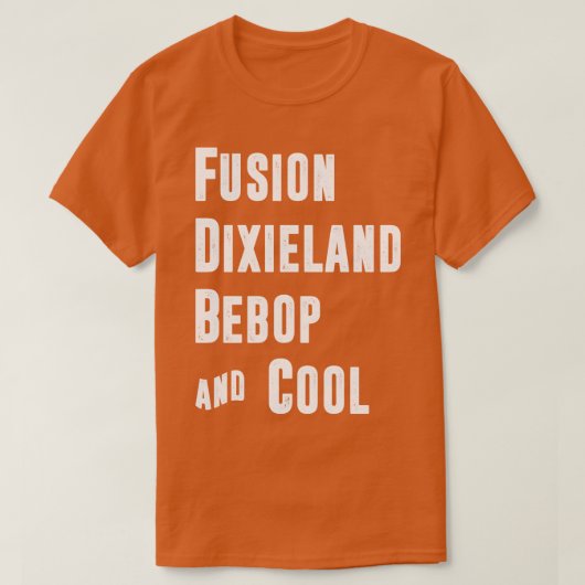 タッツジャズ Tシャツ (デザイン正面)