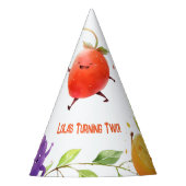 タッティフルーティ2歳の誕生日 パーティーハット (正面)