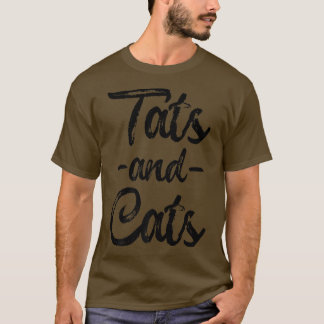 タットとネコ Tシャツ