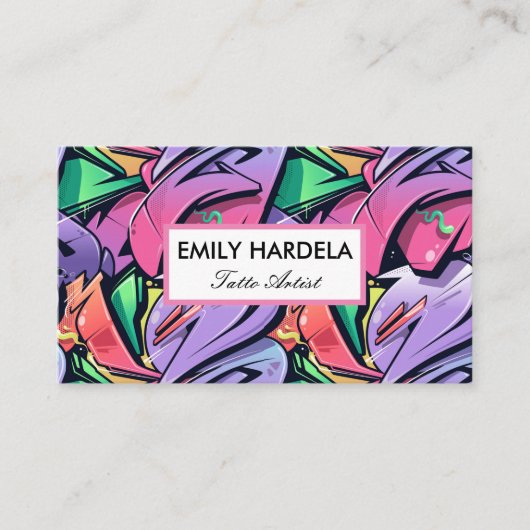 タットアーティスト 名刺 (正面)