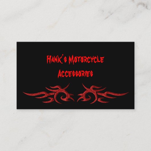 タットアーティスト 名刺 (正面)