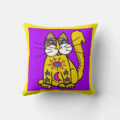 タットキャット クッション (裏面)