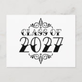 タットスタイル 2027年卒業式 ポストカード (正面)