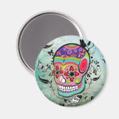 タットーアーバンミュエルテデイオブザデッドイラストレーション マグネット (正面/裏面)