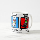 タッドのサケの幼魚- RDRのマグ コーヒーマグカップ (正面右)