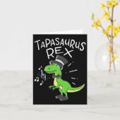 タップおもしろい踊りギフトタップ踊りDi カード (黄色い花)