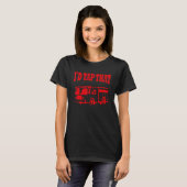 タップだ消防士の消防車 Tシャツ (正面フル)