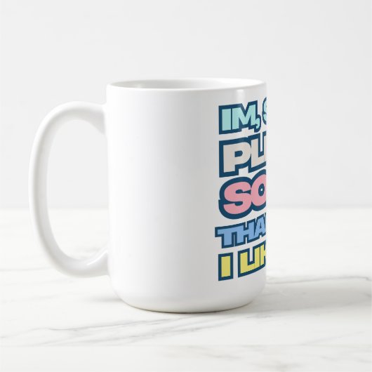 タップと長生き自己祈りの言葉 コーヒーマグカップ (左)