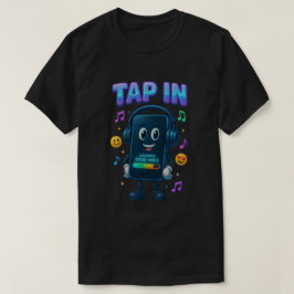 タップの笑顔の電頭が切れる話良い雰囲気 Tシャツ