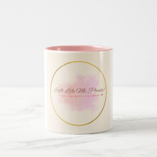 タップを神のフェミニン力に… ツートーンマグカップ