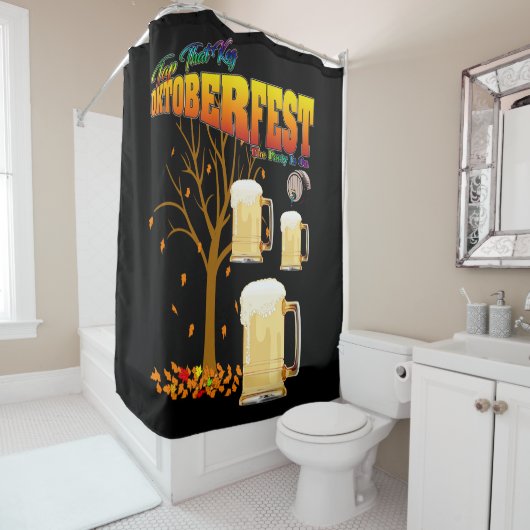 タップザケグII -オクトーバーフェスト シャワーカーテン (インサイチュ)