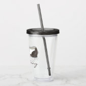 タップシューダンス先生インストラクター振付師 アクリルタンブラー (左)