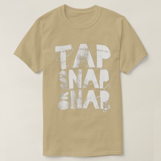 タップスナップまたは昼寝ブラジル柔術mma送信 tシャツ (デザイン正面)