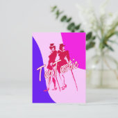 タップタスティック踊り ポストカード (スタンド正面)