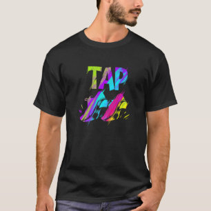タップタップ踊り&タップダンス Tシャツ