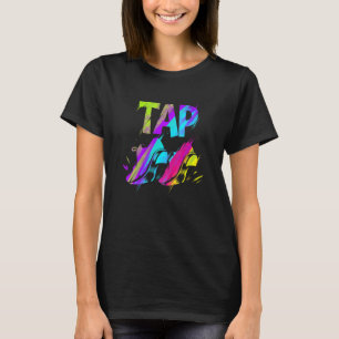タップタップ踊り&タップダンス Tシャツ