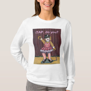 タップダンサーのワイシャツ Tシャツ