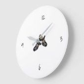 ***タップダンサーの時計 ラージ壁時計 (傾斜)