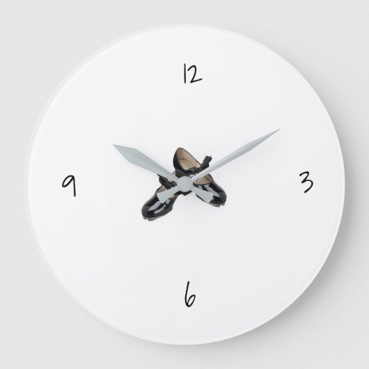 ***タップダンサーの時計 ラージ壁時計 (正面)