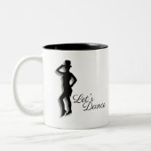 タップダンサーは踊ろう ツートーンマグカップ (左)