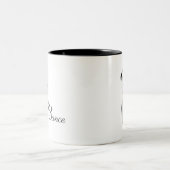 タップダンサーは踊ろう ツートーンマグカップ (中央)