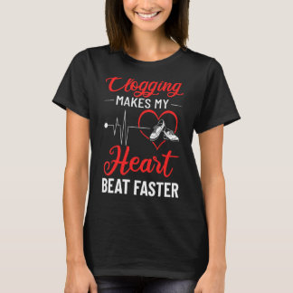 タップダンサーコスチュームタップダンスレッスンタップダンスムス Tシャツ