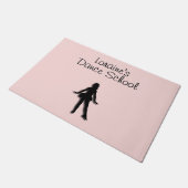 タップダンサーピンクカスタム ドアマット (アングル)