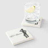 タップダンサーレッズダンス ストーンコースター (横)