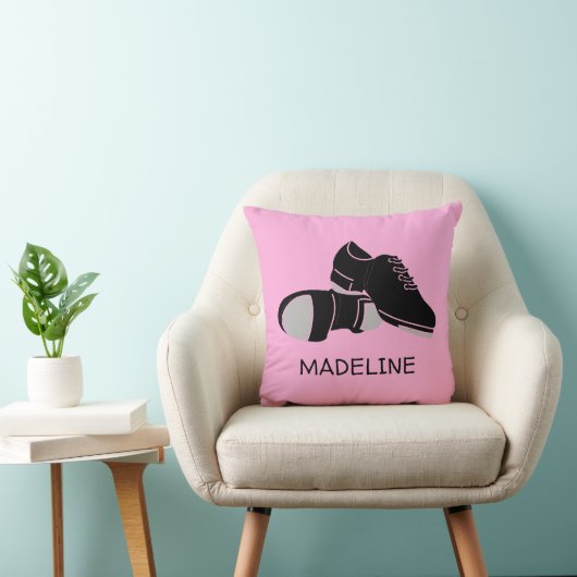 タップダンサー用タップダンスシューズパーソナライズされた クッション (椅子)